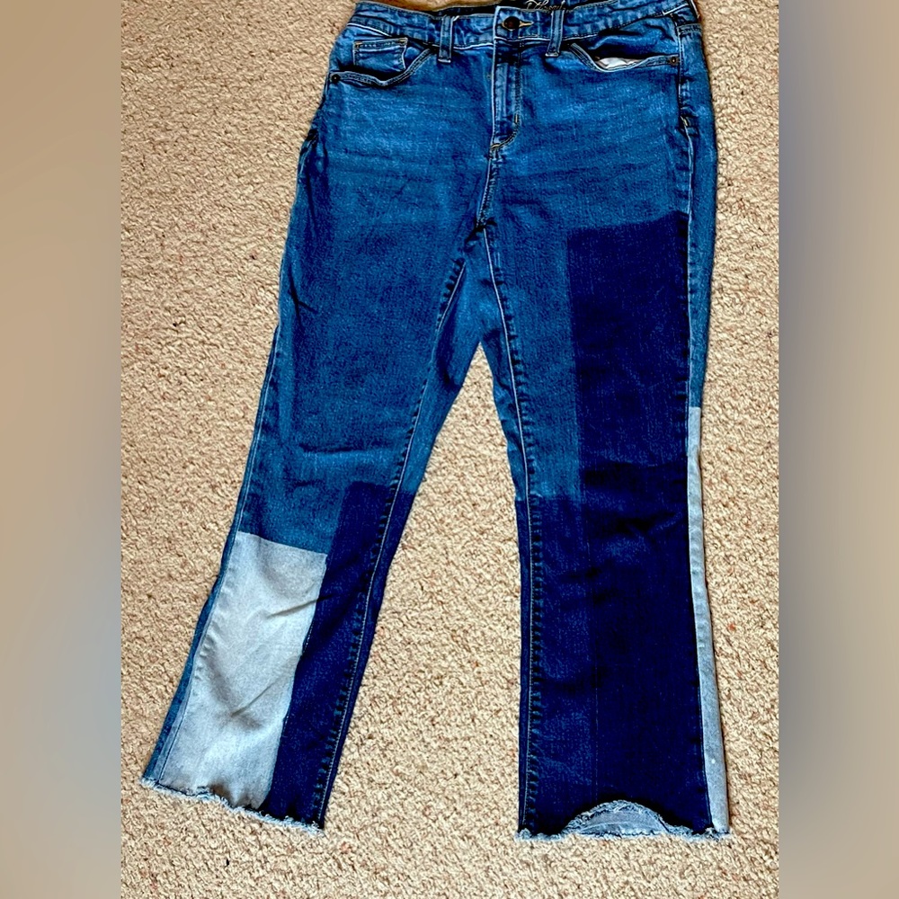Universal Thread High Waist Raw Hem crop Flare